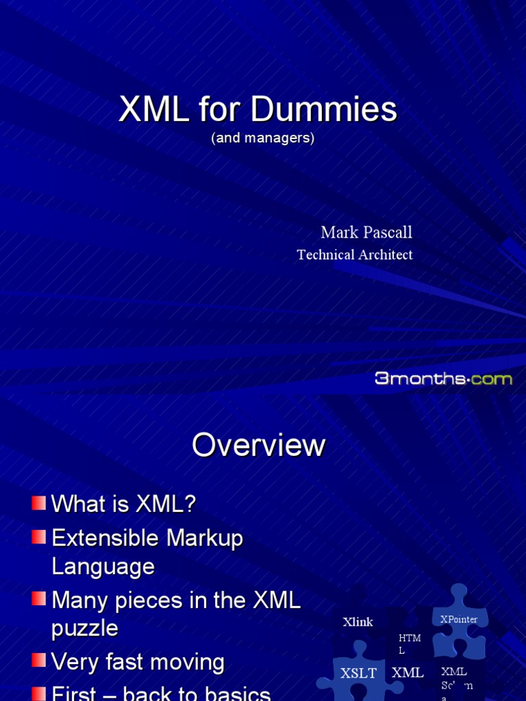 XML intelligence overview
