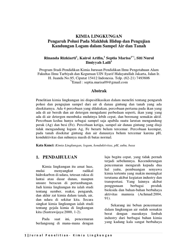 Jurnal Pendidikan Agama Jurnal Pendidikan Terbaru