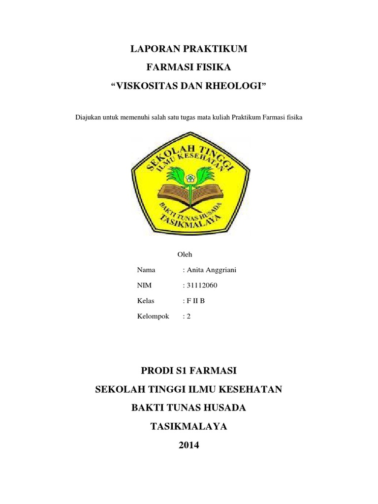 Laporan Viskositas Dan Rheologi