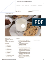 Chocolate Chip Cookies - SPLENDA® - Sugar Alternative