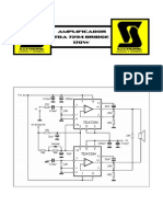 Amplificador TDA7294 Bridge 170W PDF