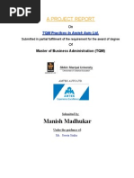 Manish Madhukar: A Project Report