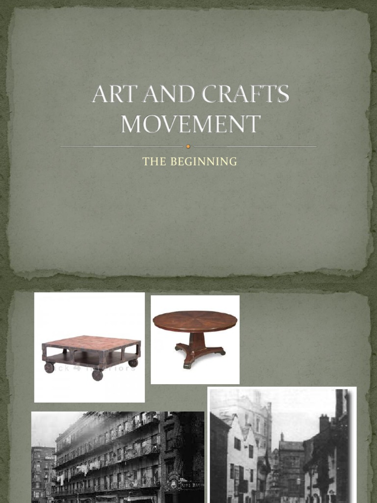 Art and Crafts Movement | Download Free PDF | Arts And Crafts Movement ...