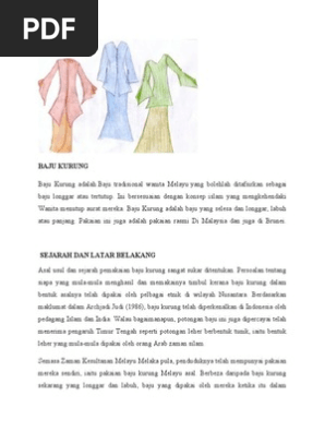 Paling Baru Baju  Kurung  Berasal  Dari  Daerah  JM Jewelry 