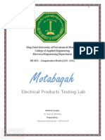 Testing Lab Reports