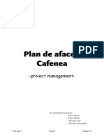 Plan de Afaceri Cafenea: - Proiect Management