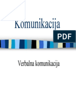 Verbalna Komunikacija - Skracena