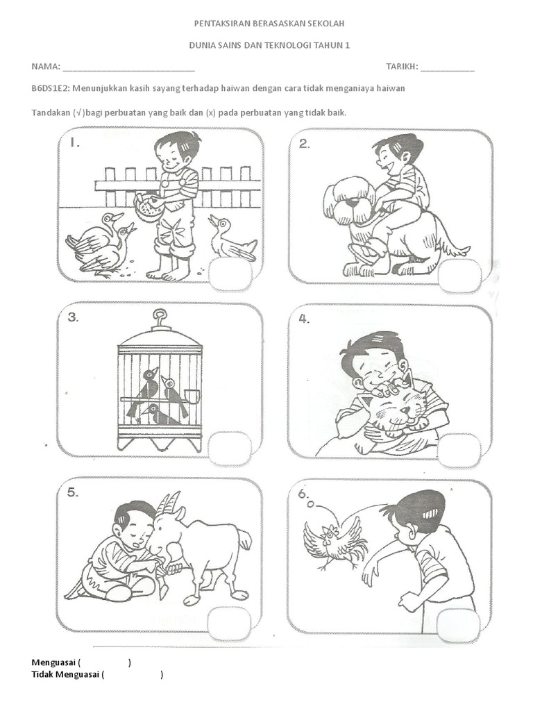 Dunia Sains Teknologi Tahun 1 Haiwan Pdf
