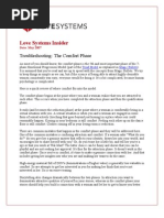 Download Love Systems Insider Troubleshooting The Comfort Phase by Love Systems SN22825957 doc pdf
