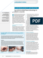 Using Antimicrobial Foam Dressings