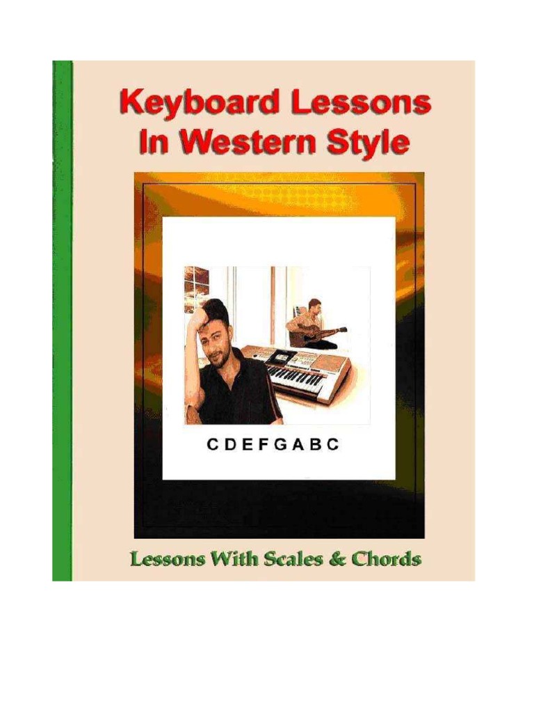 Western Keyboard Lessons for Beginners | PDF | Scale (Music) | Pitch ...