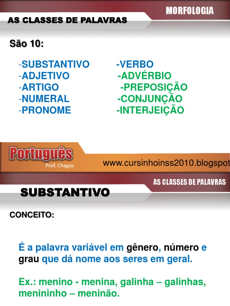 Qual A Diferença Entre Substantivo E Adjetivo