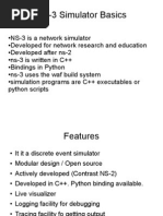 NS-3 Simulator Basics