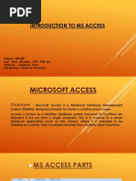 Intro To Ms Access Basic