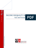 Income Inequality in America: Fact and Fiction