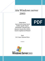 Instalación Windows Server 2003 Isaac
