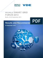 WSGF2013 Results and Recommendations