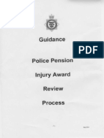 Avon & Somerset Police Injury Pension Policy 2014