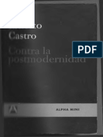 Contra La Postmodernidad - Ernesto Castro