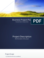 Business Project Plan