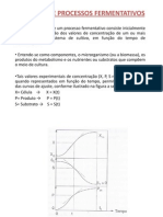 Cinética de Processos Fermentativos