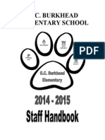 Staff Handbook 2014 15
