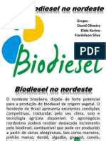 Biodiesel No Nordeste