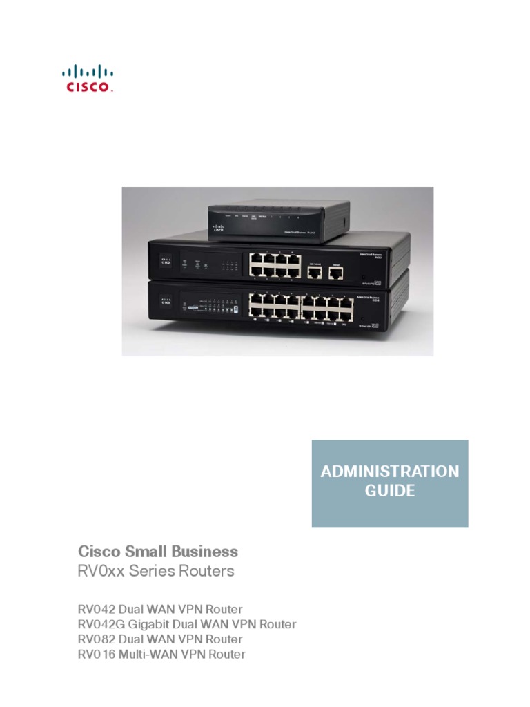 CISCO RV042 MANUAL PDF