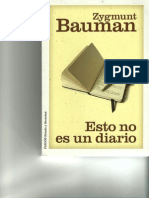 Bauman, Zygmunt - Esto No Es Un Diario