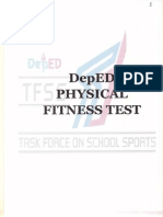 DepEd Physical Fitness Test