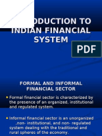 Introduction To Indian Financial System