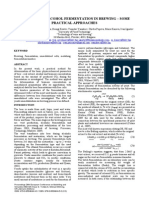 Modeling of Alcohol Fermentation in Brewing