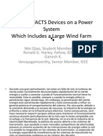 ELEffects of FACTS Devices on a Power System