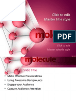 Molecule Ppt