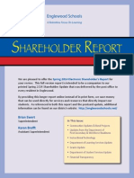 Englewood Schools Spring 2014 Shareholder Report