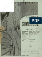 SIMBOLUL NR 1 Din 2 Octombrie 1912