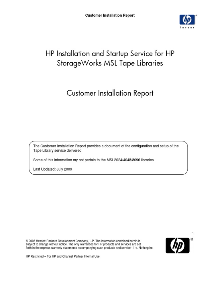 Customer Installation Report-MSL | PDF | Gateway (Telecommunications ...