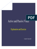 Active Passive Voice