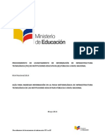Manual - Guía de Llenado de Ficha Metodológica de Información TIC en IE