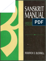 Bucknell, Roderick - Sanskrit Manual