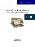 New Moon Piano Music - Easily Create It Yourself!