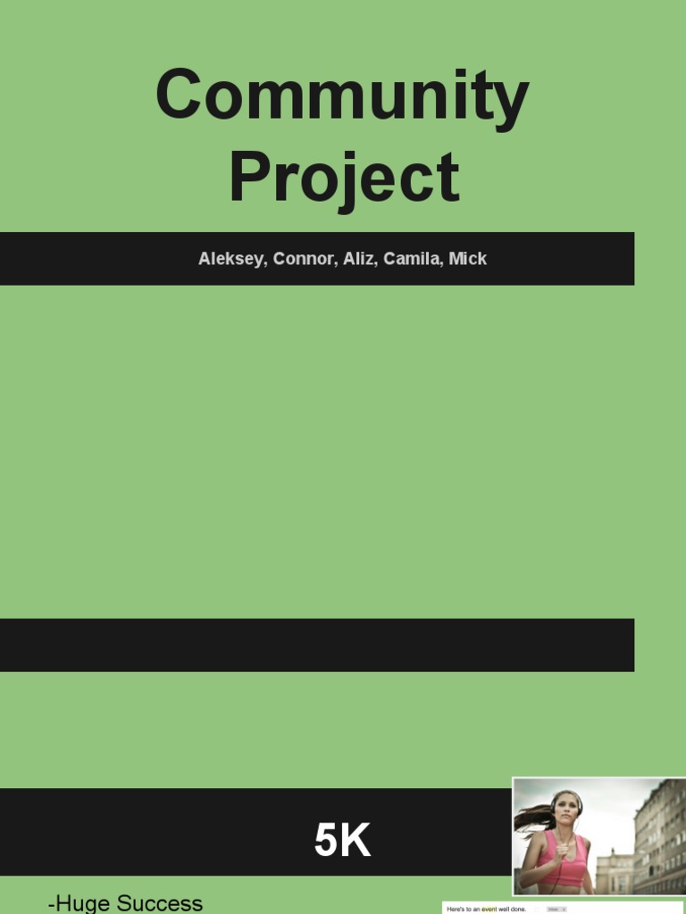 Community Based Project 1 | PDF | Business | Art