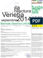 Venice Biennale 2014 Architecture Tour