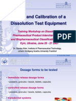 Design and Calibration of A Dissolution Test Equipment
