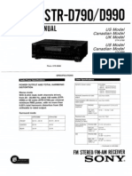 Audio Sony STR-D990.PDF Audio