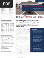 Business Research Report For Myanmar