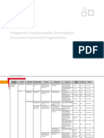 Estructura Funcional Programatica - PPR 2011
