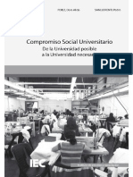 Compromiso Social Universitario - De La Universidad Posible a La Universidad Necesaria