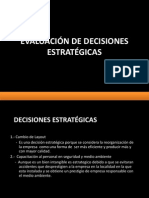 Tarea 1 - Evaluación de Decisiones Estratégicas