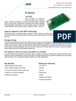 Datasheet: iAQ-2000 Sensor: Air Quality Prediction Beyond CO2